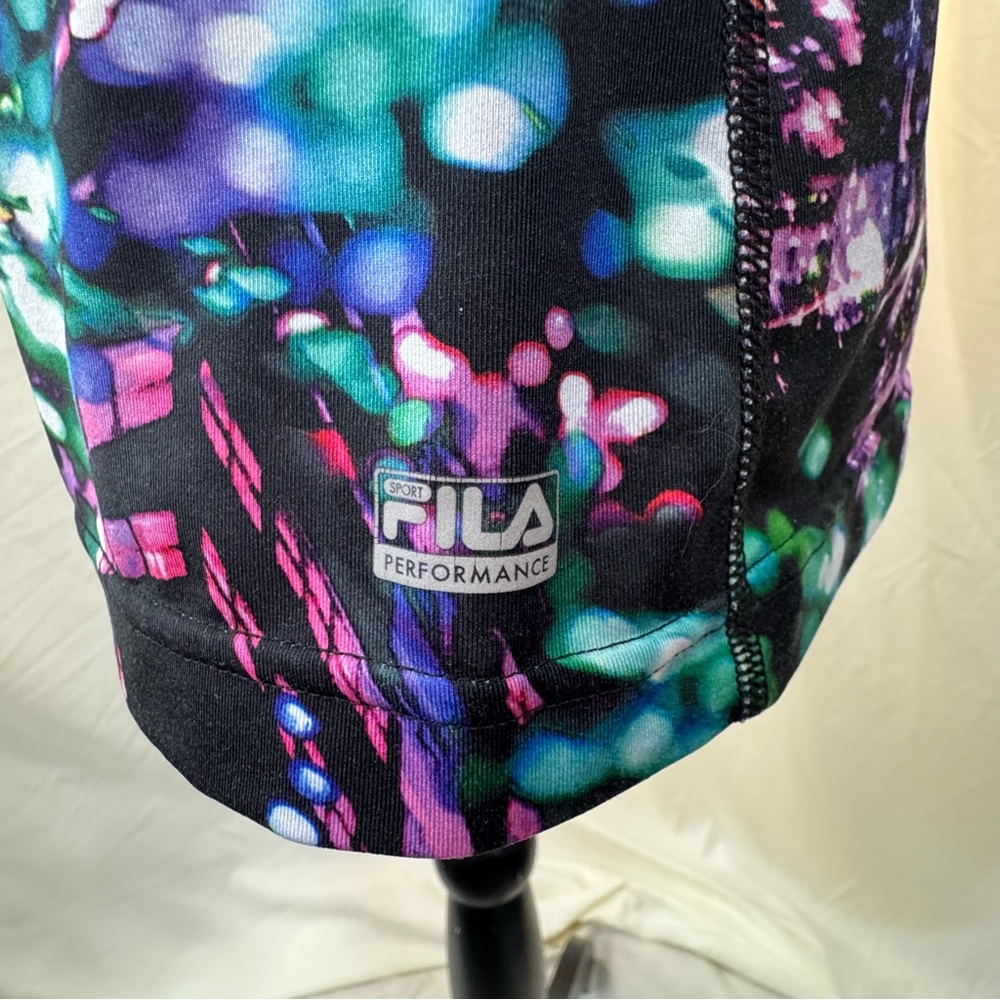 FILA Racerback Tank Top, Vibrant Blurred City Scene - Picture 4 of 7